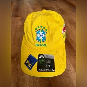 Brazil Nike SB Hat Training Yellow One Size